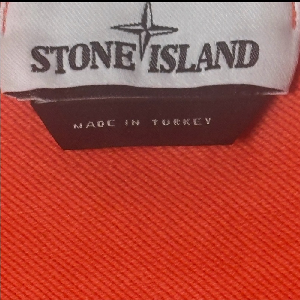 STONE ISLAND AUTHENTIC COTTON PULLOVER CREW W/CHEST POCKET ARM EMBLEM P 26 L 28 - Picture 9 of 12